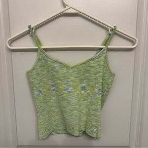 NWT! Express, Green & Blue Camisole, S
